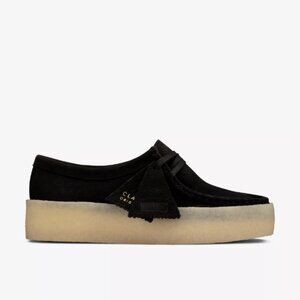 Clarks Originals Wallabee Cup - Black Nubuck - Size W8